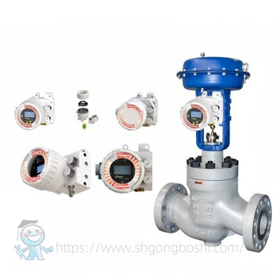 Stock Flowserve LOGIX 420 Digital HART Valve Positioners Fornitore di valvole di controllo pneumatiche industriali