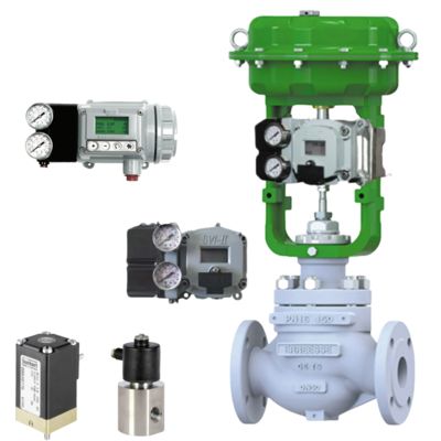 Altre parti valvole e posizionatori valvole Masoneilan SVI2/SVI3/SVI1000 e valvole a solenoide Burkert/ASCO
