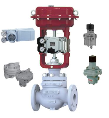 Altre parti valvole e posizionatori valvole Masoneilan SVI2/SVI3/SVI1000 e valvole a solenoide Burkert/ASCO