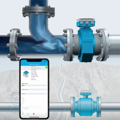 Misuratore di portata con protezione anticorrosione E+H Proline Promag W 400 W 800 Endress Hauser Misuratore di portata elettromagnetico per acqua