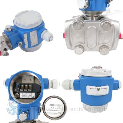 E+H Deltabar PMD75 Misurazione del gas liquido Endress Hauser Trasmettitore di pressione differenziale Sensore metallico piezeresistivo