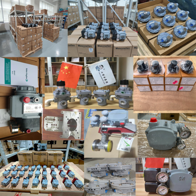Valvola di controllo a sfera con Masoneilan SVI1000/G/IM/PR Intelligent Electrical Valve Positioner 78-40 78-80 Filter Regulator