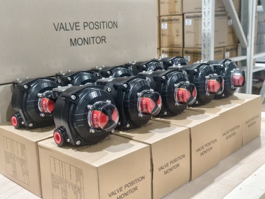 Valvola di controllo pneumatica della serie SAMSON 3222 con posizionatore Fisher 3582i
