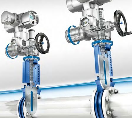 AUMA SA+GS Attuatore di valvola elettrica con cambio 34-13500Nm Torque