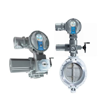 Attuatore elettrico per valvole SIPOS 7, coppia 10-4000 Nm, IP67 IP68