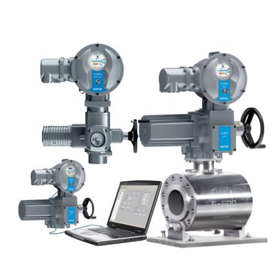Attuatore elettrico per valvole SIPOS 7, coppia 10-4000 Nm, IP67 IP68
