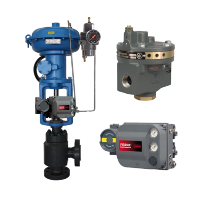 Amplificatore di volume serie Fisher 2625 con connessione 3/4 NPT