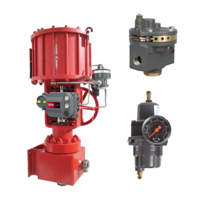 Amplificatore di volume serie Fisher 2625 con connessione 3/4 NPT