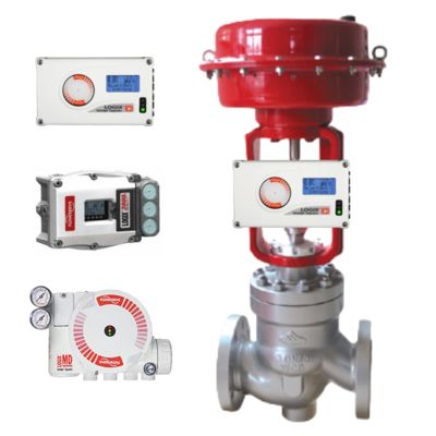 Valvola di controllo pneumatica e regolatore Fisher di nuova fornitura e posizionatore valvole FLOWSERVE 3200MD 520MD 3800MD