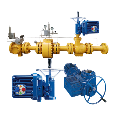 Attuatore elettrico multi-giro Flowserve Limitorque L120, coppia 60000 ft-lb