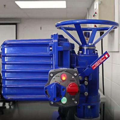 Skid di regolazione della pressione del gas naturale del fornitore personalizzato Flowserve Limitorque Attuatore elettrico multivalvola antideflagrante