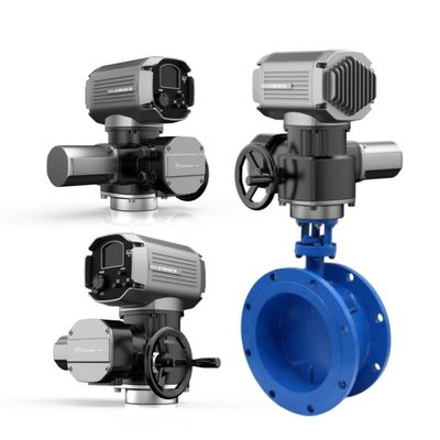Fabbrica cinese di valvole a farfalla elettriche personalizzate FFC EFX-Q attuatore valvola elettrica a quarto di giro Prezzo valvola di controllo