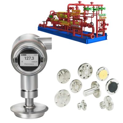 Trasmettitore di pressione Rosemount 3051HT con rapporto di campo 150:1 per alte temperature