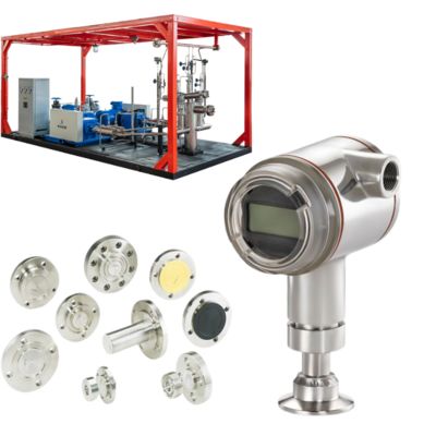 Trasmettitore di pressione Rosemount 3051HT con rapporto di campo 150:1 per alte temperature