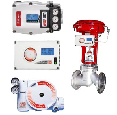 Valvola di controllo pneumatica Flowserve 3200MD, attuatore lineare 5-100 Psi