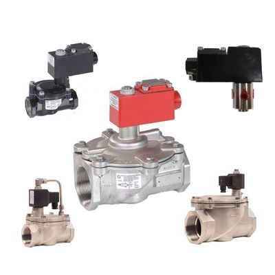 Nuovo Rotex 2/2 Way 3/2 Way 24101 24101V01 24102 30172 Gas Air Solenoid Valve Pilot Operated Solenoid Valve Fornitore
