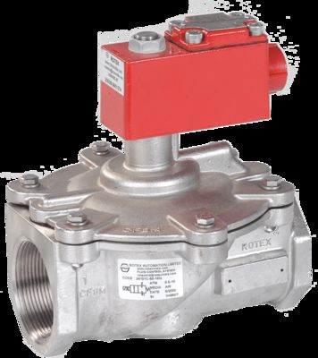 Nuovo Rotex 2/2 Way 3/2 Way 24101 24101V01 24102 30172 Gas Air Solenoid Valve Pilot Operated Solenoid Valve Fornitore