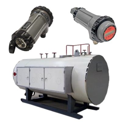 Rilevatore di fiamma Fireye 95DSS3-1WINC con interfaccia Modbus per caldaie industriali