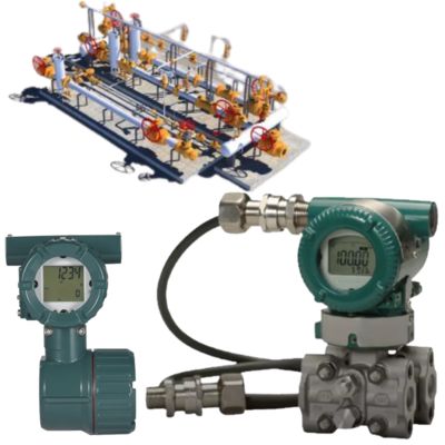 Sistema di controllo pressione/portata dotato di un flussometro a vortice serie Yokogawa VY e un trasmettitore multivariabile serie EJX 910A