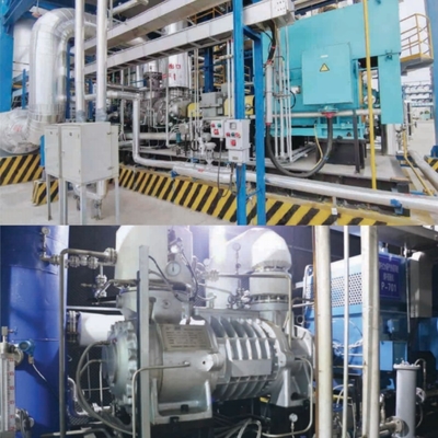 Low Pressure Steam Pressurization Pipe Steam Boosting Heat Pump for Petrochemical Industry 
