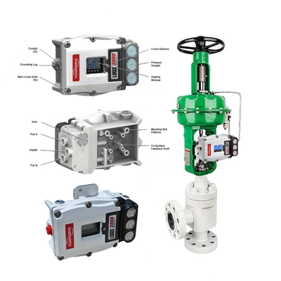 Posizionatore per valvole Flowserve 3800 personalizzato in fabbrica, controllore per valvole industriali 3821-28EA-D43L-1130-00, prezzo