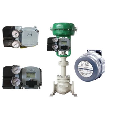 Valvola di controllo pneumatica Spirax Sarco KE73 DN50 e Posizionatore Masoneilan SVI2/SVI3/SVI1000 e Booster a magazzino