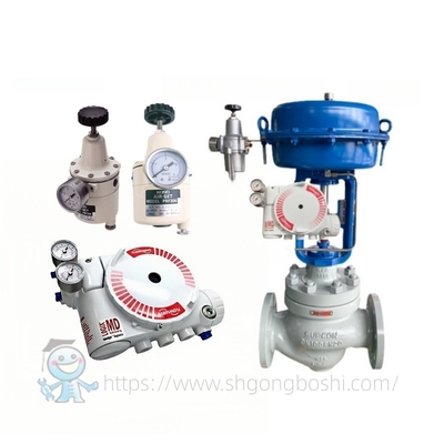 KOSO PRF300 PRF400 Valvola riducente della pressione del filtro dell'aria Flowserve Logix Serie 3200 Digital HART Valve Positioner Stock
