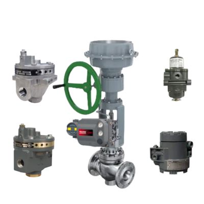 Nuova valvola a sfera di controllo pneumatico e posizionatore DVC6200 e amplificatori di volume 2625 e regolatore 67CFR