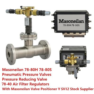 Masoneilan 78 Serie Valvola di sollievo della pressione 210psi Max Inlet 1/4NPT
