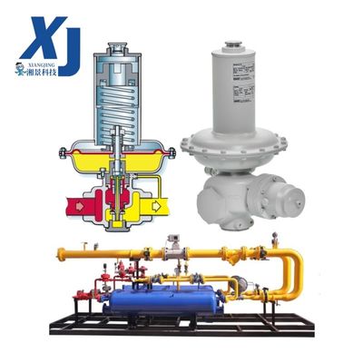 Supplier Itron RB1700 RB1800 RB4000 Industrial Pressure Regulator High Pressure Gas Regulator Pressure Reducing Valve