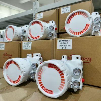 Valvola di controllo cinese con posizionatore Logix Flowserve 420 Seriale 420-47-W1D-10 per controllo pressione condotte petrolifere e del gas in stock
