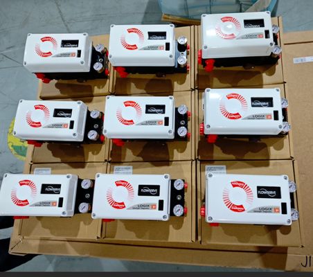 Valvole di controllo cinesi con valvola posizionatore Flowserve 3200MD Logix 420 Logix MD + 67cfr regolatore Asco solenoide
