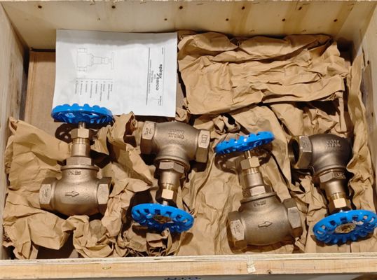 Spirax Sarco HV3 Bronze Bodied Globe Stop Valves for Steam Water Oil Air Applications  with Handwheel