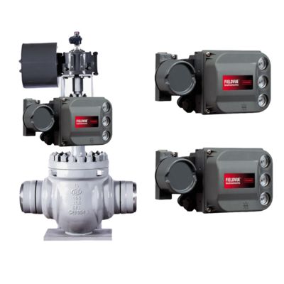 Regolatore pneumatico per valvole Fisher DVC6200, posizionatore per valvole, posizionatore intelligente e elettrovalvola Buerkert tipo 5404