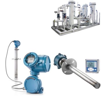 Analizzatore di ossigeno in situ Emerson Rosemount CX1100 CX2100 Soluzione per la misurazione dell'ossigeno nei gas di scarico