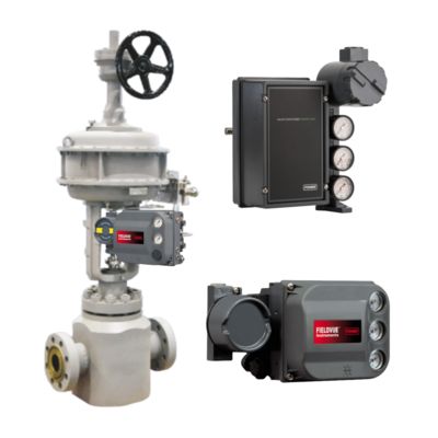 Posizionatore elettro-pneumatico per valvole Fisher 3620j / 3582i e controller Fisher DVC6200 con tensione di esercizio 220 V e modulo accoppiatore EtherCAT PLC in confezione originale al 100%