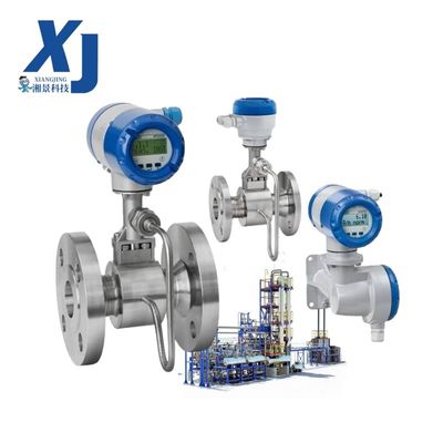 Misuratore di flusso industriale di gas a vapore Krohne OPTISWIRL 4070C Misuratore di flusso a vortice in acciaio inossidabile per impianti di energia chimica