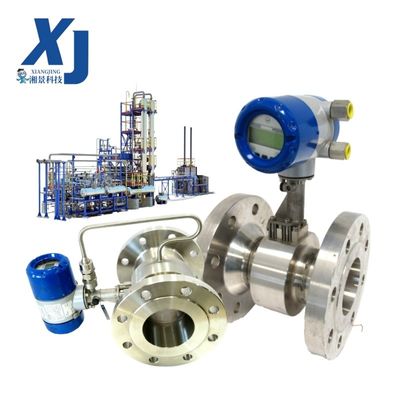 Misuratore di flusso industriale di gas a vapore Krohne OPTISWIRL 4070C Misuratore di flusso a vortice in acciaio inossidabile per impianti di energia chimica
