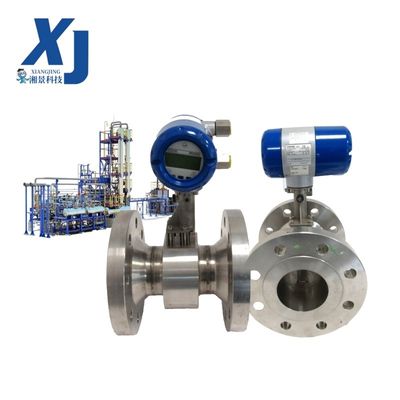 Misuratore di flusso industriale di gas a vapore Krohne OPTISWIRL 4070C Misuratore di flusso a vortice in acciaio inossidabile per impianti di energia chimica