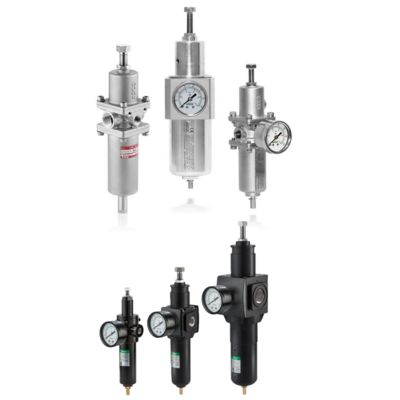 Regolatore filtro aria compressa Emerson ASCO 342A 641/2/3 Serie Valvola di regolazione della pressione