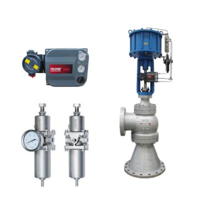 Emerson Asco Filtro Regolatore Aria Compressa in Acciaio Inox 342A Personalizzato Controllore Valvola Fisher DVC6200