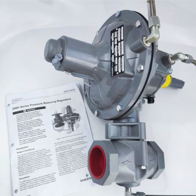Valvola di controllo alta pressione Valvola di sicurezza Fisher 299H 299HV 299HS 299HR 299HVR Regolatori di riduzione della pressione