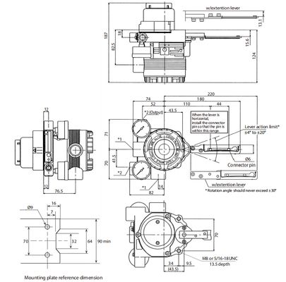 Fornitore Controllo delle valvole petrolchimiche Azbil AVP300 AVP301 AVP302 Display LCD Digital HART Valve Positioner Prezzo