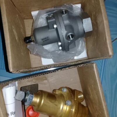 Fisher 1301F/1301G Pneumatic Direct Acting High Pressure Natural Gas Regulator Brass Valve