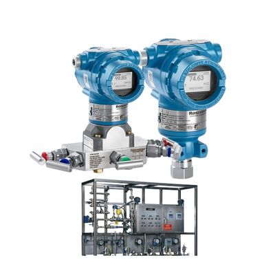 Rosemount 3051 Trasmettitore di pressione Differencial Gauge Sensore di pressione assoluta per il controllo dei processi industriali