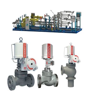 Valvole di controllo Flowserve Mark One con posizionatore digitale