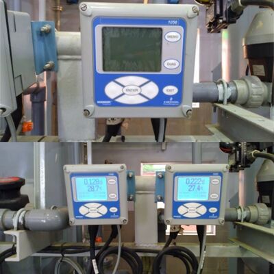 Analizzatore di misurazione multiparametrica PH ORP a doppio ingresso Emerson Rosemount 1056 Trasmettitore a 4 fili Trasmettitore di comunicazione HART