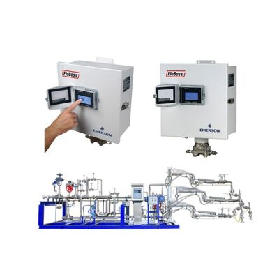 Controllo accurato della misurazione del gas naturale Emerson FloBoss 107 107E regolatore di flusso gestore di flusso per il settore energetico