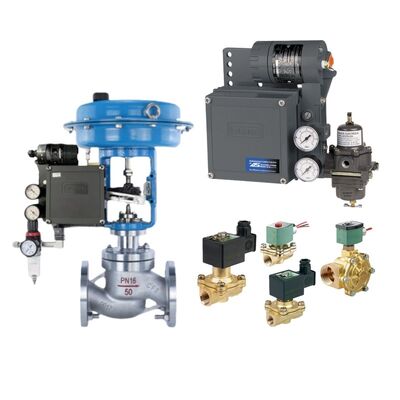 Valvola a solenoide Asco a buon prezzo e posizionatore per valvola pneumatica a semplice effetto Fisher 3582 3582i Valvola di controllo Fornitore OEM Cina