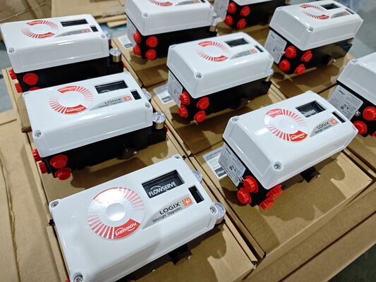 Valvola di controllo pneumatica Spiraxsarco e posizionatori digitali Flowserve Logix 520MD 420MD 3800MD e regolatore ASCO 67